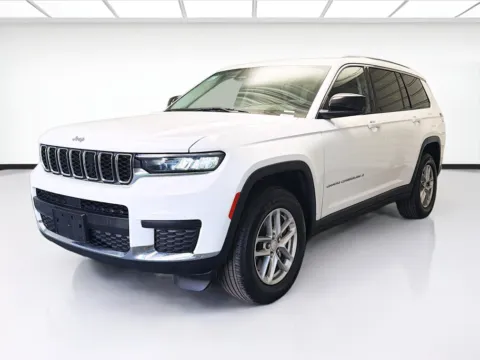 White 2023 Jeep Grand Cherokee L Laredo for sale in Montclair, CA