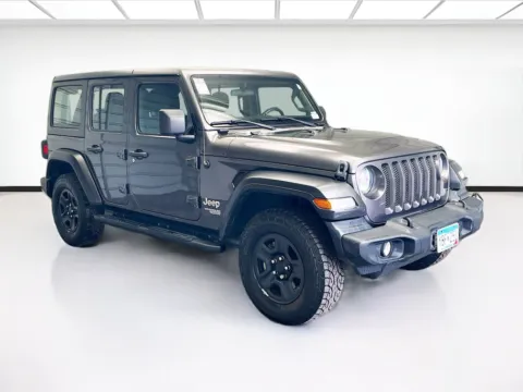Another view of 2021 Jeep Wrangler Unlimited Sport for sale in Montclair, CA at STG Montclair