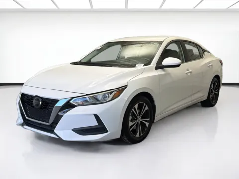 White 2021 Nissan Sentra SV for sale in Montclair, CA