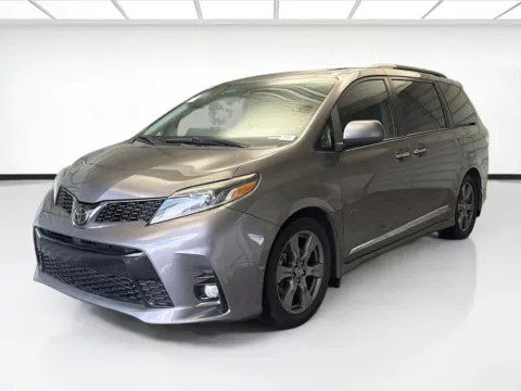 Gray 2019 Toyota Sienna L 7 Passenger for sale in Montclair, CA