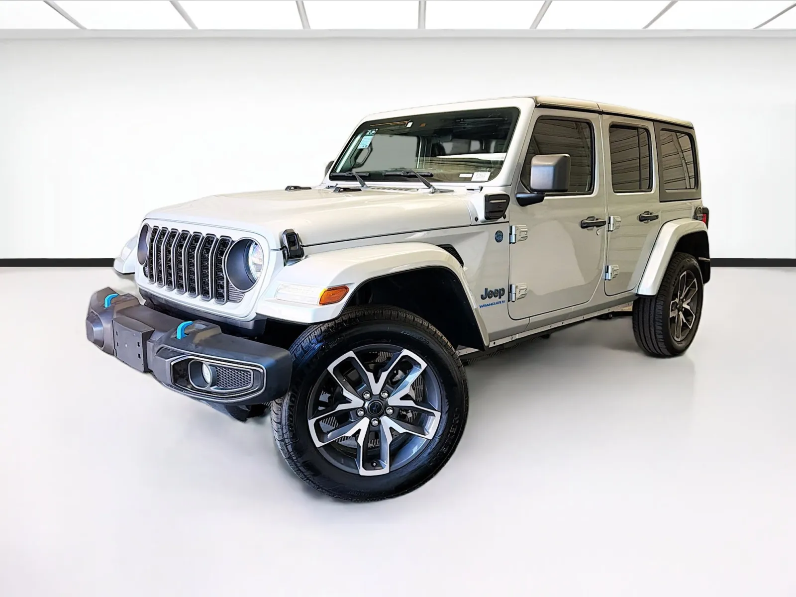 Silver 2024 Jeep Wrangler Sport S 4xe for sale in Montclair, CA