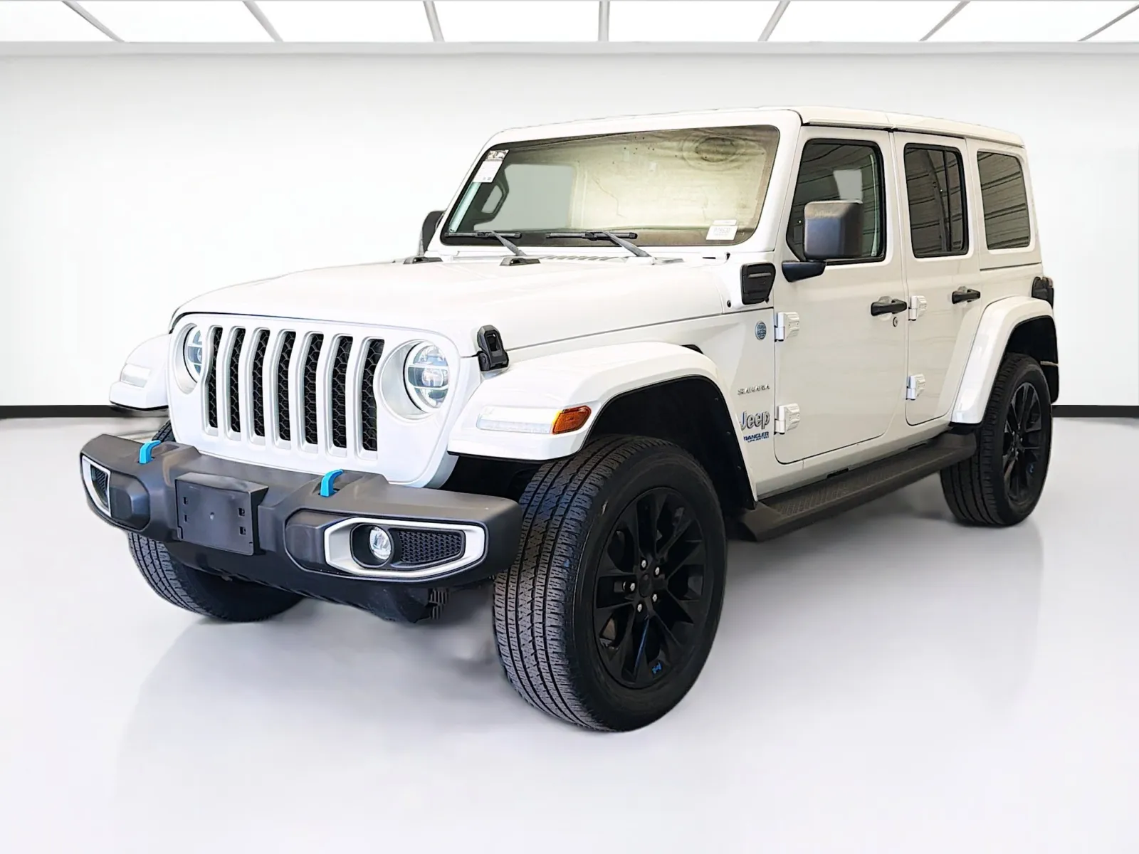 White 2022 Jeep Wrangler Unlimited Sahara 4xe for sale in Montclair, CA