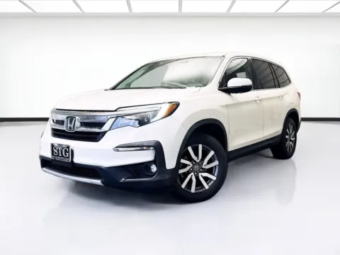 White 2019 Honda Pilot EX-L for sale in Montclair, CA