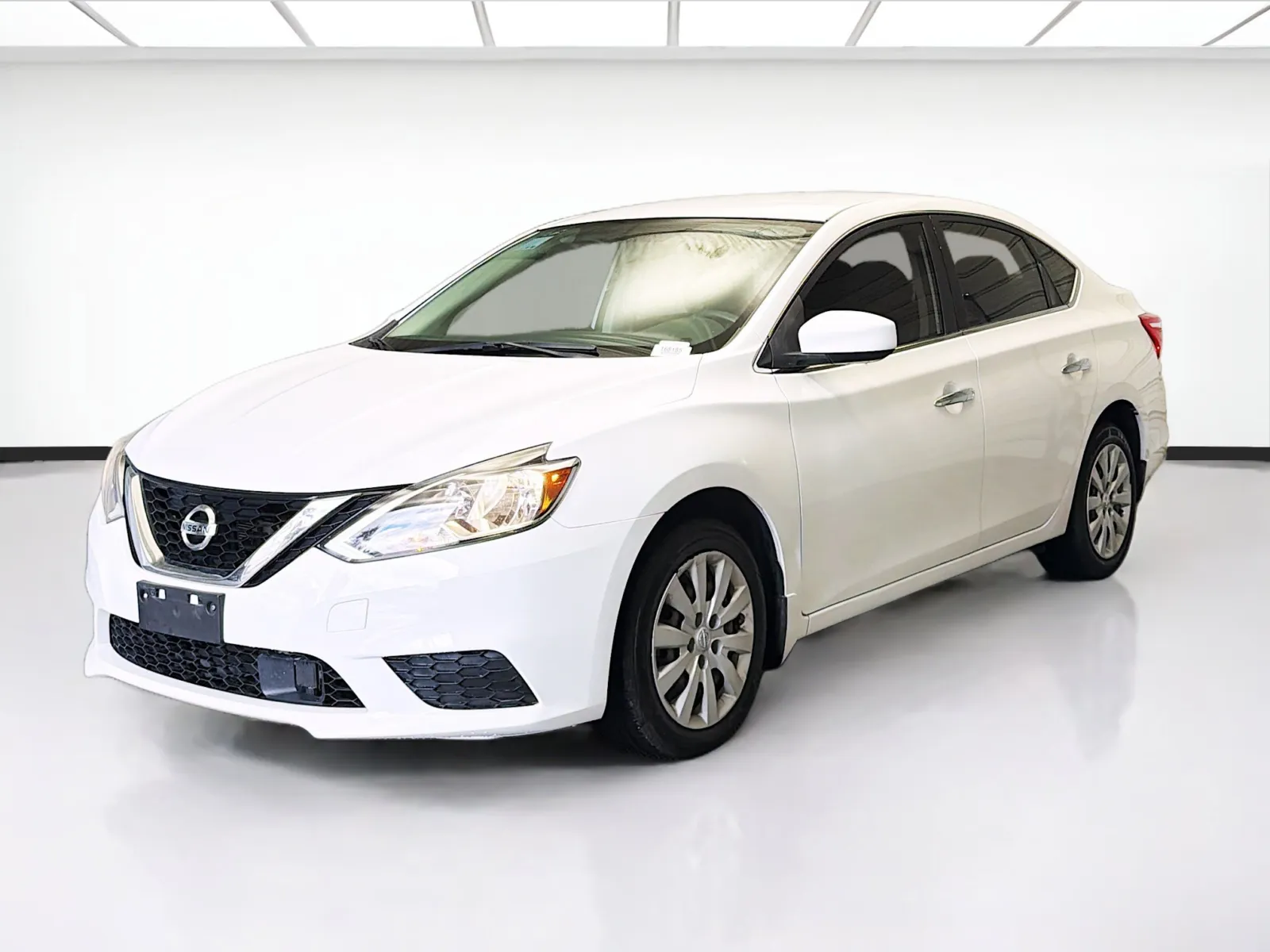 White 2019 Nissan Sentra S for sale in Montclair, CA