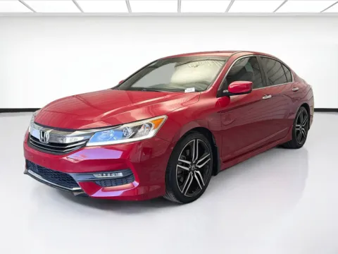 Red 2017 Honda Accord Sport for sale in Montclair, CA