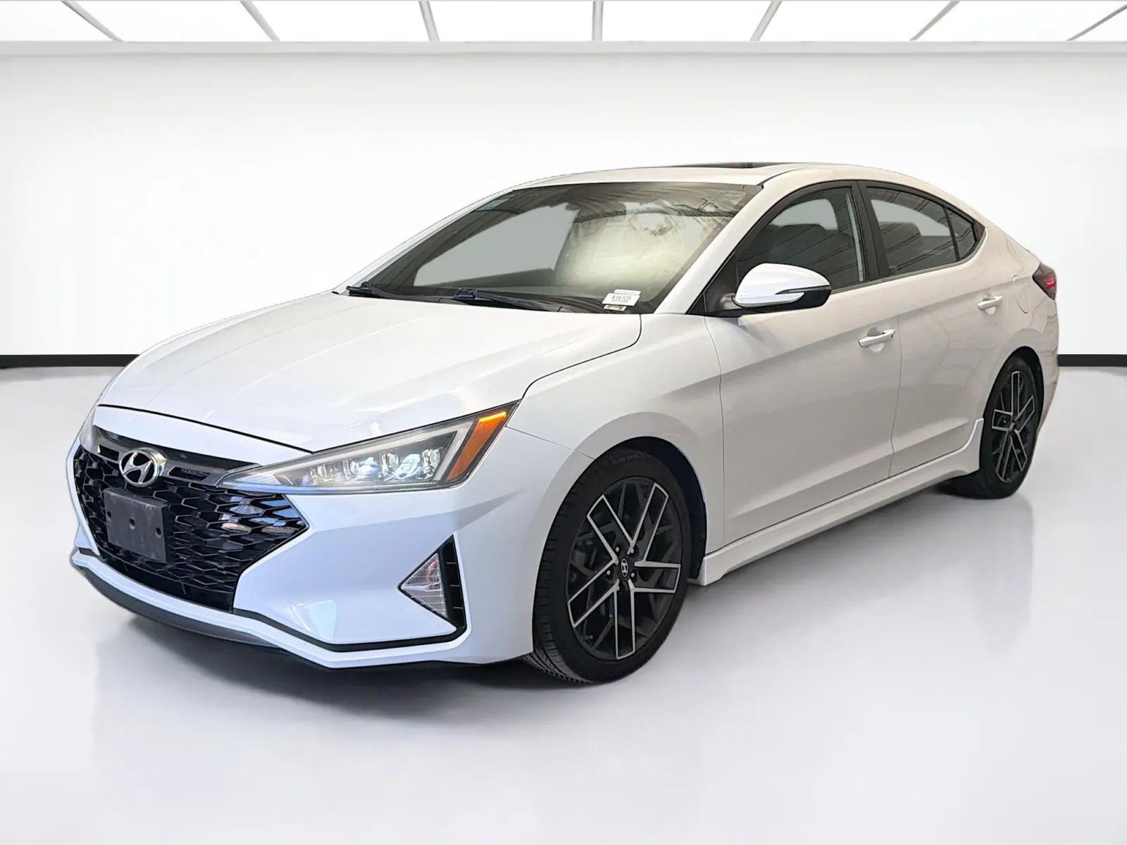 White 2019 Hyundai Elantra Sport for sale in Montclair, CA