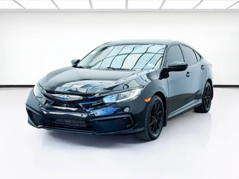 Black 2019 Honda Civic LX for sale in Montclair, CA