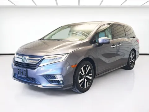 Gray 2020 Honda Odyssey Elite for sale in Montclair, CA