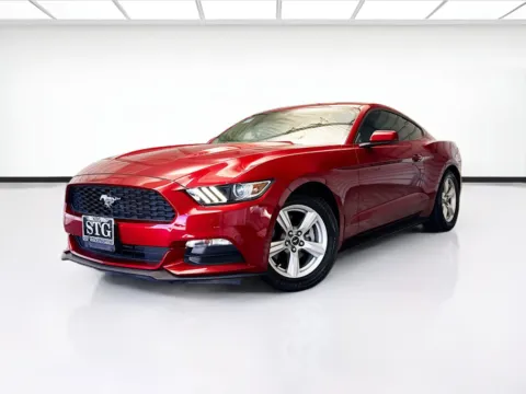 Red 2017 Ford Mustang V6 for sale in Montclair, CA