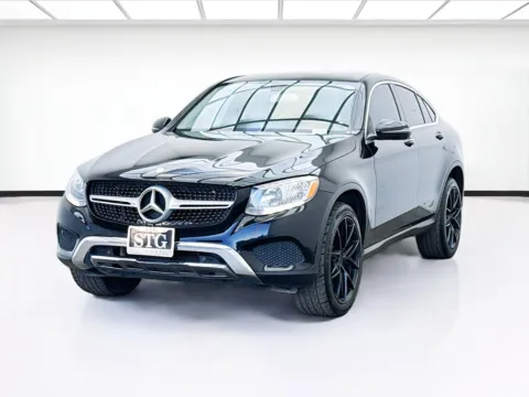 Black 2017 Mercedes-Benz GLC 300 Coupe 4MATIC for sale in Montclair, CA