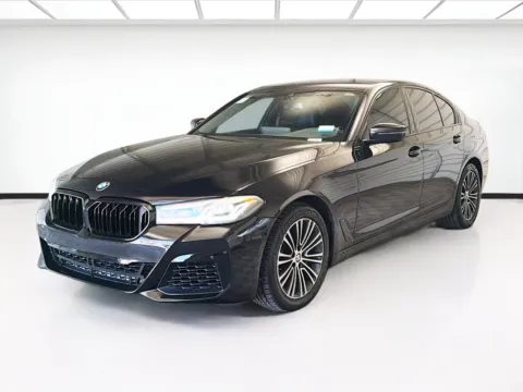 Black 2021 BMW 5 Series 530i for sale in Montclair, CA
