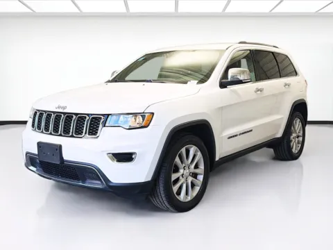 White 2017 Jeep Grand Cherokee Limited for sale in Montclair, CA