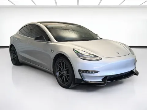 Another view of 2018 Tesla Model 3 Long Range for sale in Montclair, CA at STG Montclair