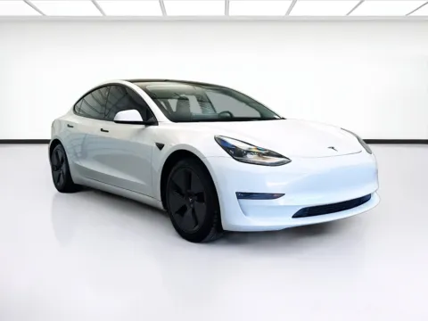 Another view of 2021 Tesla Model 3 Long Range for sale in Montclair, CA at STG Montclair
