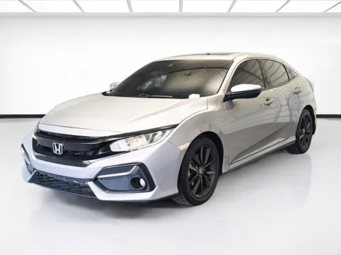 Silver 2021 Honda Civic EX for sale in Montclair, CA