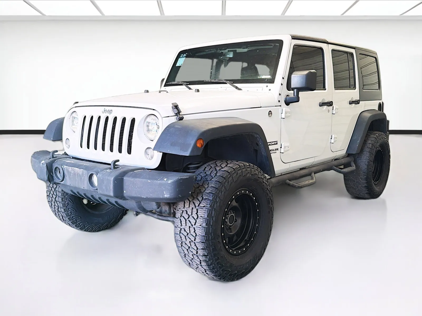White 2017 Jeep Wrangler Unlimited Sport w/Sport S Package (24S) for sale in Montclair, CA