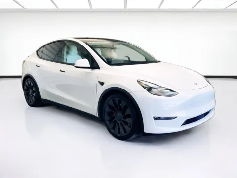 Another view of 2021 Tesla Model Y Performance for sale in Montclair, CA at STG Montclair