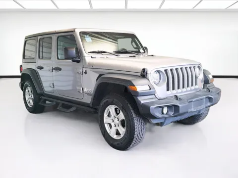 Another view of 2020 Jeep Wrangler Unlimited Sport S for sale in Montclair, CA at STG Montclair