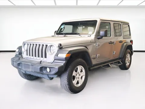 Silver 2020 Jeep Wrangler Unlimited Sport S for sale in Montclair, CA