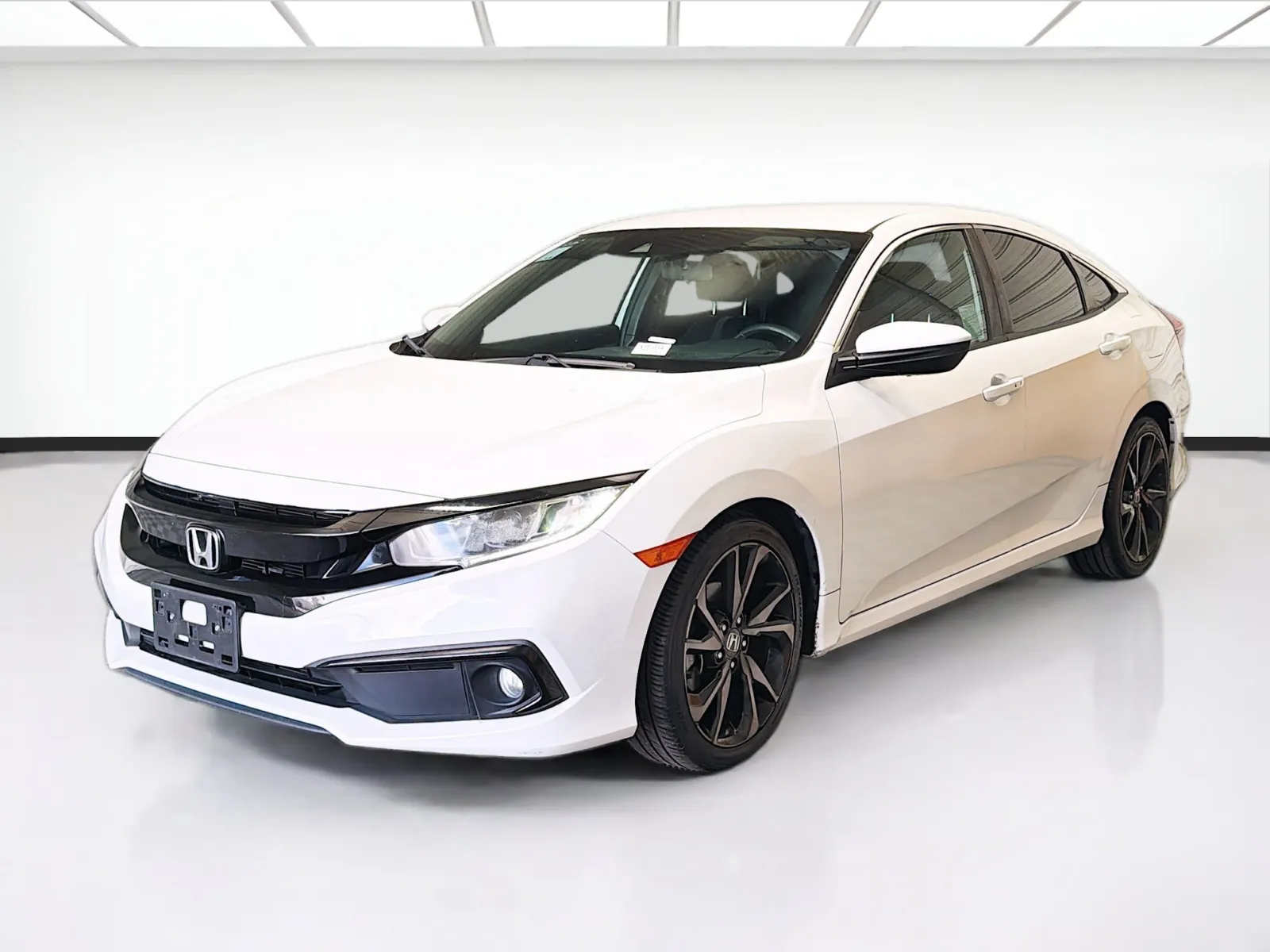 White 2019 Honda Civic Sport for sale in Montclair, CA