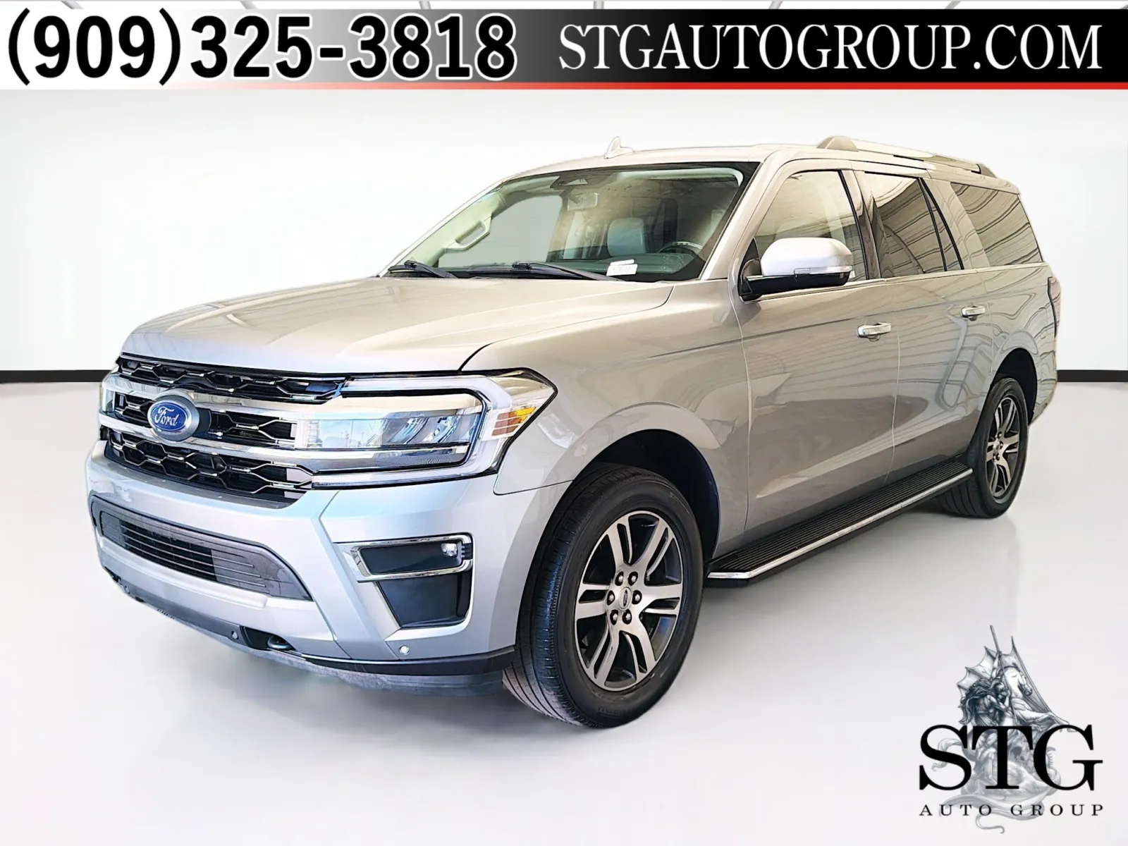 Silver 2022 Ford Expedition Limited for sale in Montclair, CA