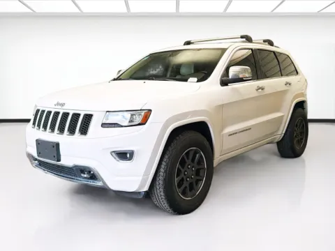 White 2014 Jeep Grand Cherokee Overland for sale in Montclair, CA