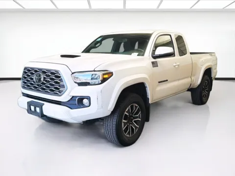 White 2023 Toyota Tacoma TRD Sport V6 for sale in Montclair, CA