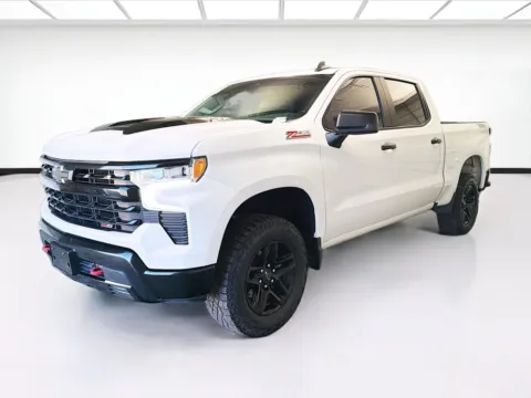 White 2023 Chevrolet Silverado 1500 LT Trail Boss for sale in Montclair, CA