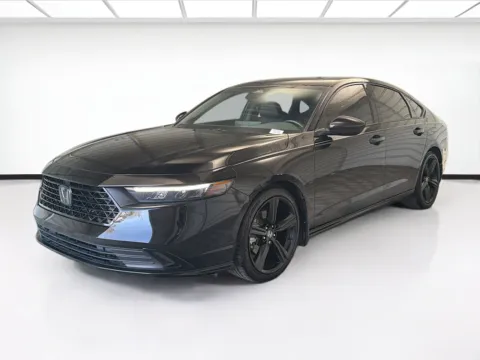 Black 2025 Honda Accord Hybrid Sport-L for sale in Montclair, CA