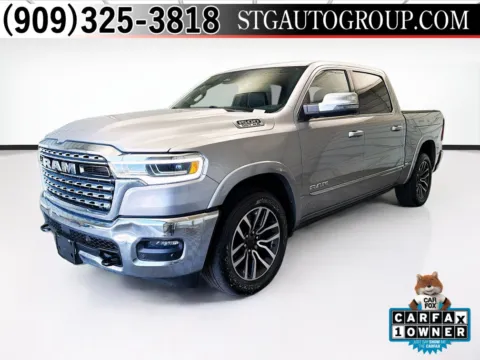 Silver 2025 RAM Ram 1500 Pickup Limited for sale in Montclair, CA