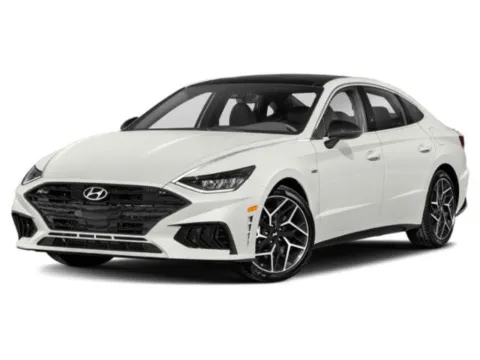 White 2021 Hyundai Sonata N Line for sale in Montclair, CA