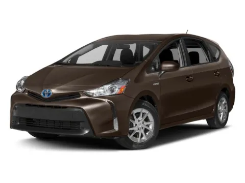 Blue 2017 Toyota Prius v for sale in Montclair, CA