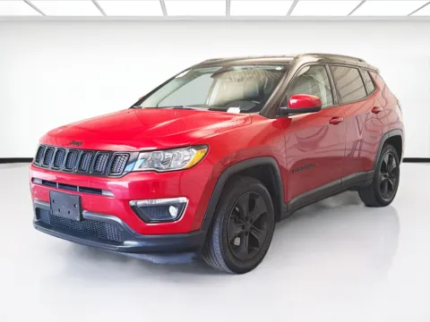 Red 2018 Jeep Compass Altitude for sale in Montclair, CA