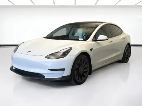 White 2021 Tesla Model 3 Performance for sale in Montclair, CA
