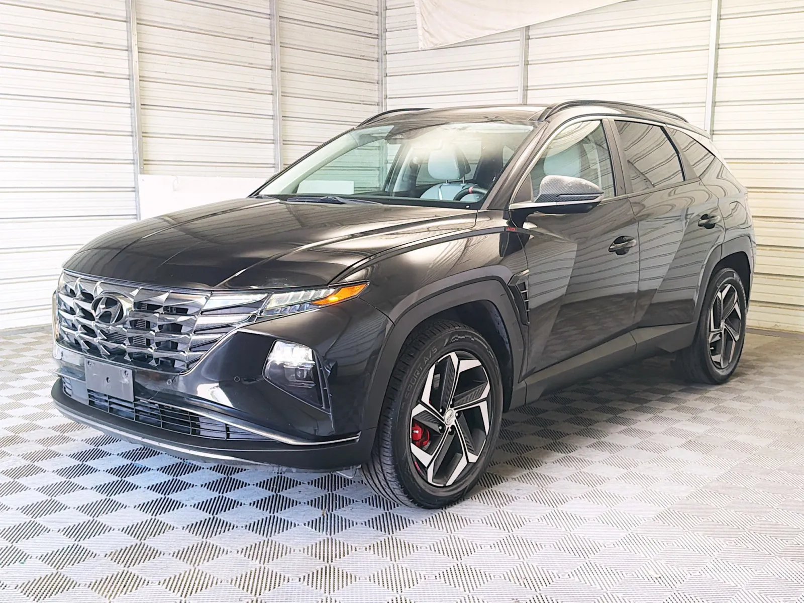 Black 2023 Hyundai Tucson Hybrid Limited for sale in Montclair, CA