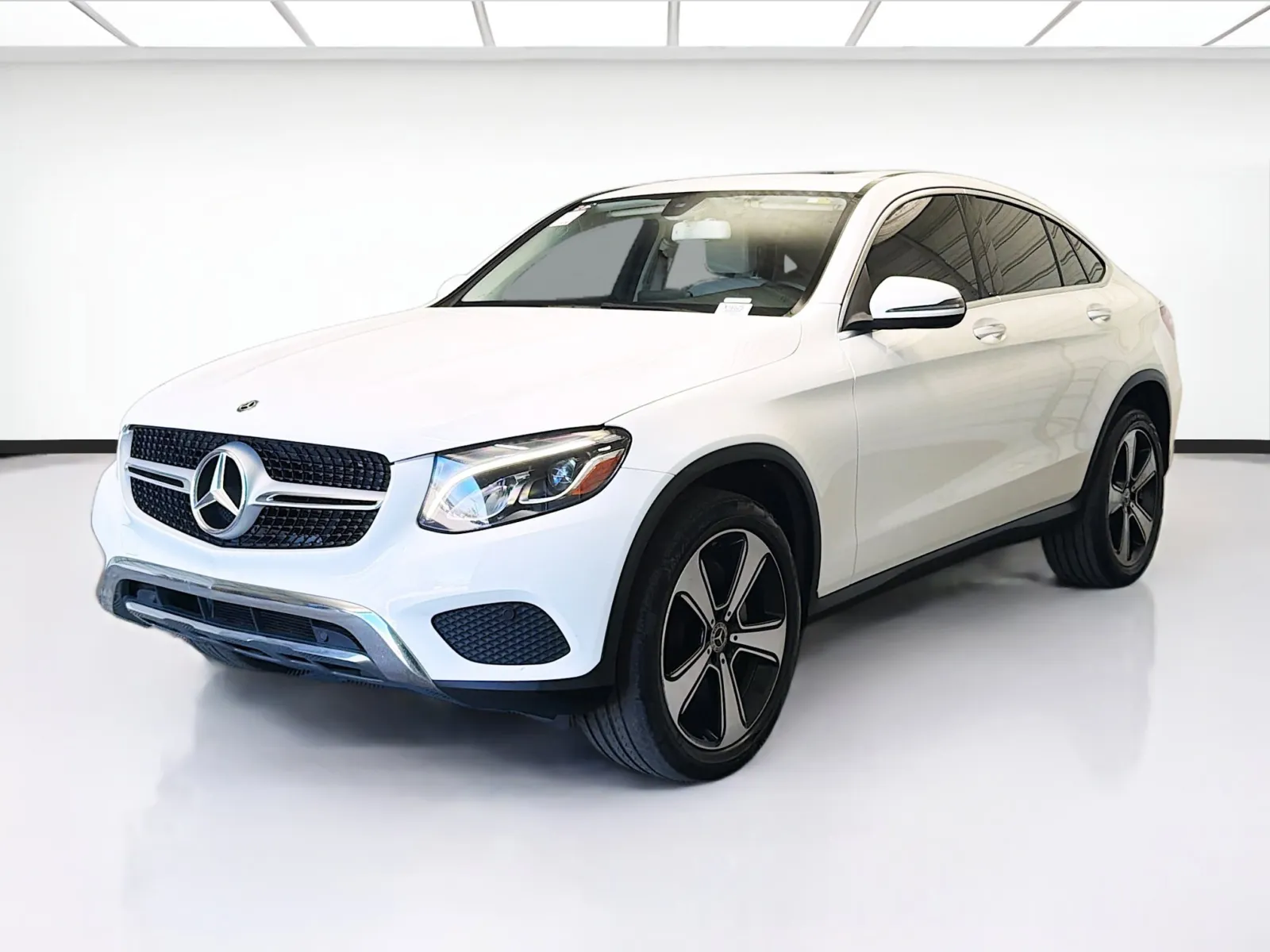 Black 2018 Mercedes-Benz GLC 300 Coupe 4MATIC for sale in Montclair, CA