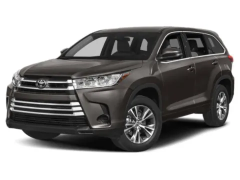 Silver 2019 Toyota Highlander LE for sale in Montclair, CA