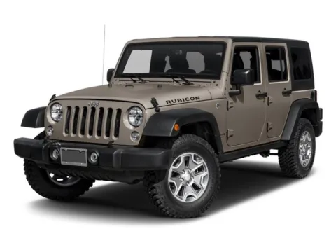 Silver 2017 Jeep Wrangler Unlimited Rubicon for sale in Montclair, CA