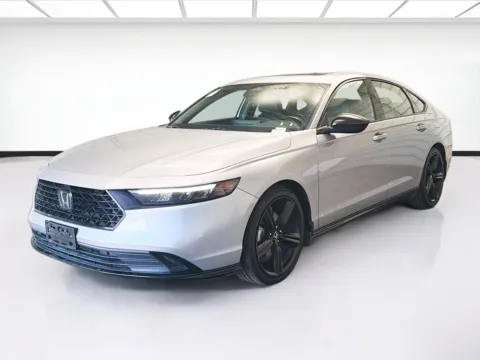 Silver 2023 Honda Accord Hybrid Sport-L for sale in Montclair, CA