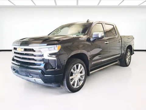 Black 2022 Chevrolet Silverado 1500 High Country for sale in Montclair, CA