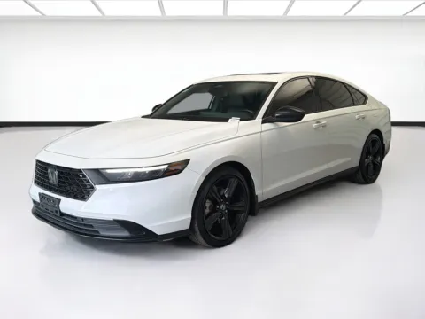 White 2023 Honda Accord Hybrid Sport-L for sale in Montclair, CA