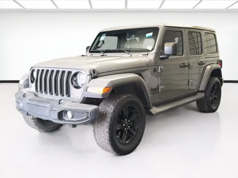 Gray 2021 Jeep Wrangler Unlimited Sahara Altitude for sale in Montclair, CA