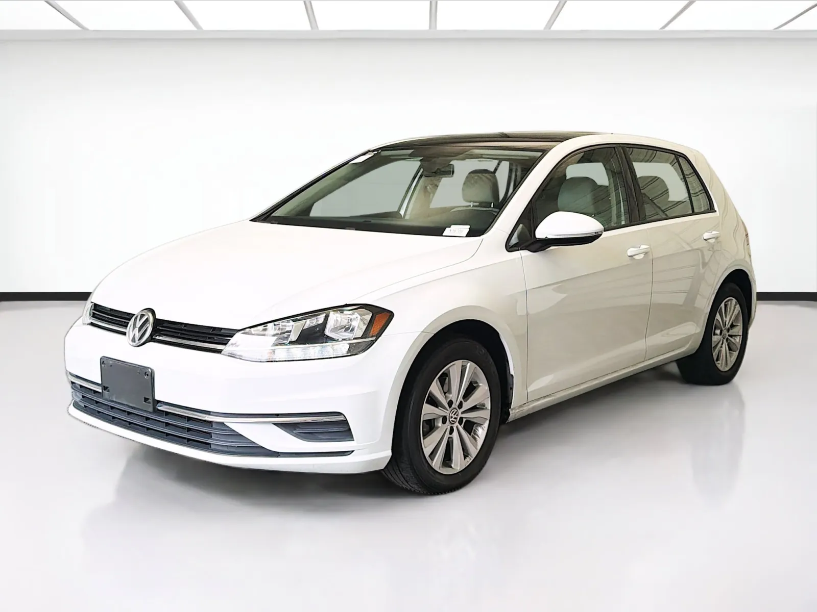 White 2020 Volkswagen Golf 1.4T TSI for sale in Montclair, CA