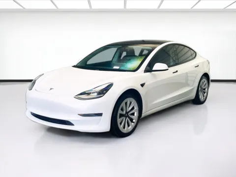 White 2021 Tesla Model 3 Standard Range Plus for sale in Montclair, CA