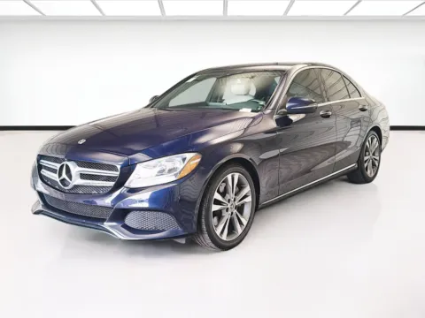 Blue 2018 Mercedes-Benz C-Class C 300 for sale in Montclair, CA