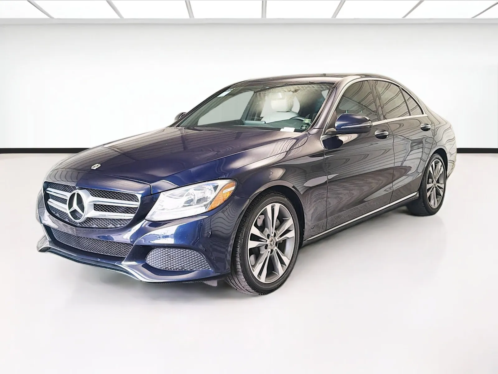 Blue 2018 Mercedes-Benz C-Class C 300 for sale in Montclair, CA
