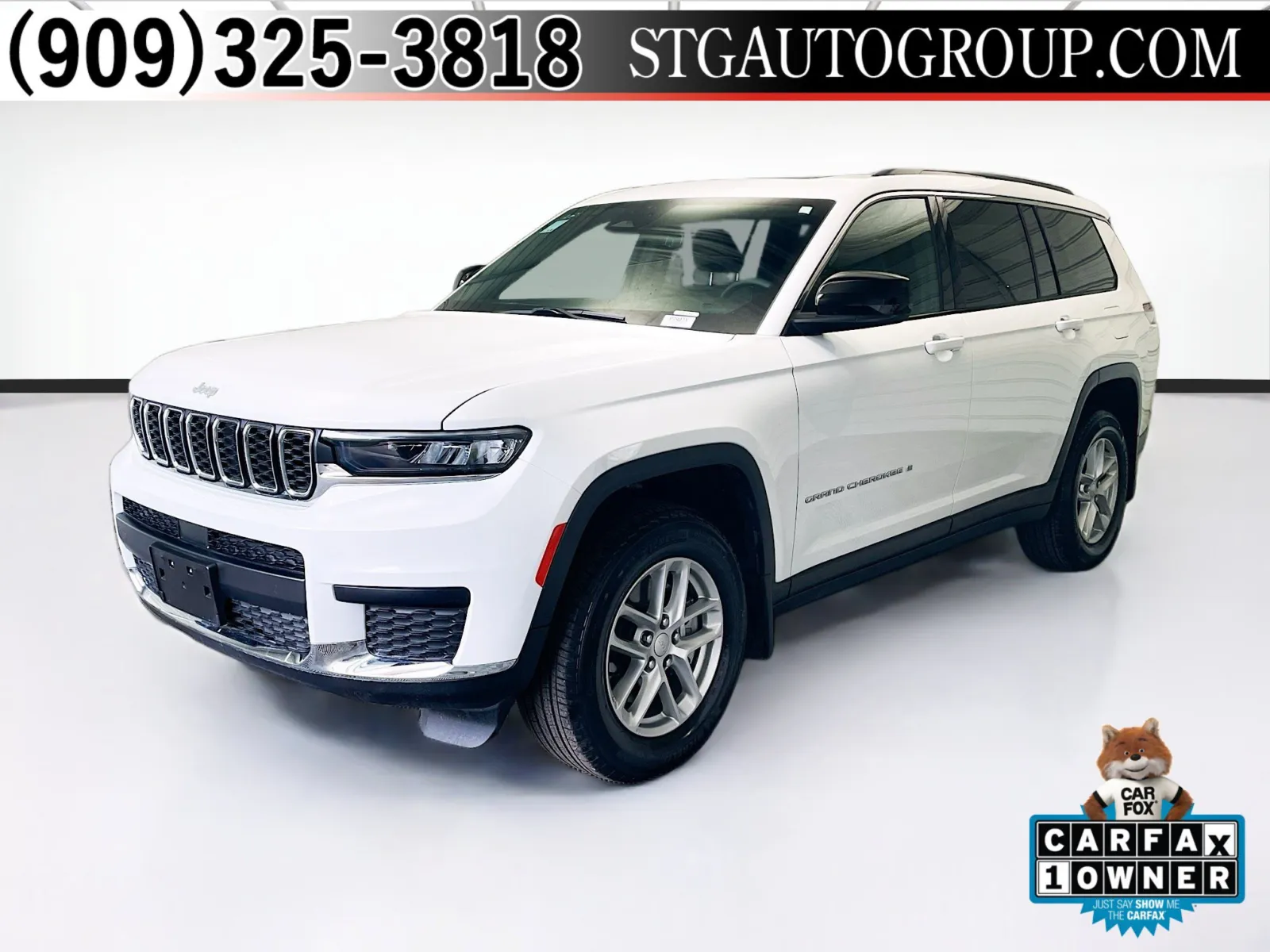White 2025 Jeep Grand Cherokee L Laredo for sale in Montclair, CA