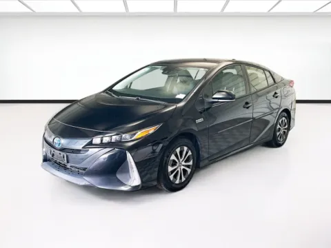 Black 2021 Toyota Prius Prime XLE for sale in Montclair, CA