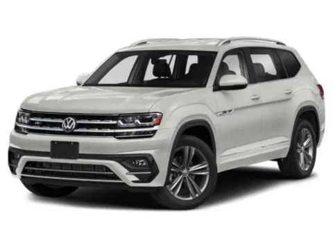 White 2019 Volkswagen Atlas 3.6L V6 SEL R-Line R-Line for sale in Montclair, CA