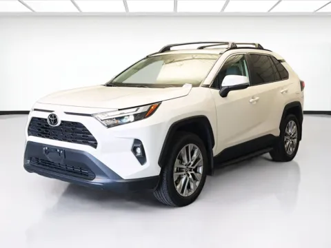 White 2022 Toyota RAV4 XLE Premium for sale in Montclair, CA